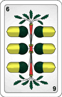 JASSKARTEN: Eichen 6